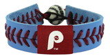 Philadelphia Phillies Retro P Logo Team Color Baseball Bracelet