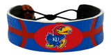 Kansas Jayhawks Bracelet Team Color Basketball CO