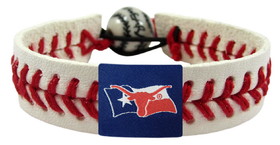 Texas Longhorns Texas Flag Classic Baseball Bracelet
