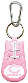 Chicago Bears Keychain Pink Football CO