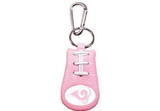 Gamewear pink nfl football keychain