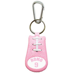 Dallas Cowboys Keychain Pink Jersey Tony Romo Design CO