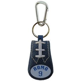 Tony Romo Team Color NFL Jersey Football Keychain