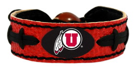 Utah Utes Bracelet Team Color Football CO