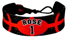 Derrick Rose Team Color NBA Jersey Bracelet