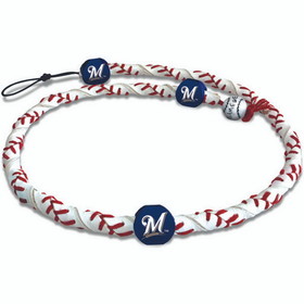 Milwaukee Brewers Necklace Classic Frozen Rope Baseball CO