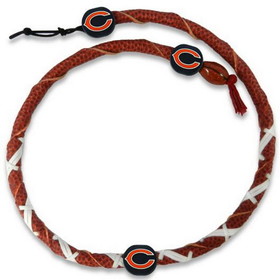 Chicago Bears Spiral Football Necklace