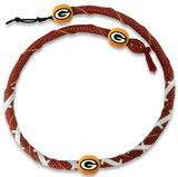 Green Bay Packers Necklace Spiral Football CO