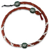 New York Jets Necklace Spiral Football CO