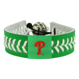 Philadelphia Phillies Bracelet Baseball St. Patrick's Day CO