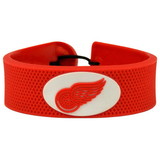 Detroit Red Wings Team Color Hockey Bracelet
