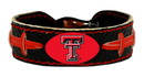 Texas Tech Red Raiders Team Color Football Bracelet