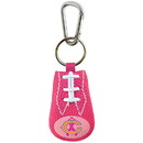 Chicago Bears Keychain Breast Cancer Awareness Ribbon Pink Football