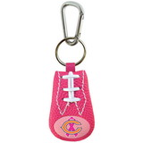 Chicago Bears Keychain Breast Cancer Awareness Ribbon Pink Football CO
