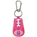 Indianapolis Colts Keychain Pink Football Breast Cancer Awareness Ribbon