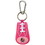 Cincinnati Bengals Keychain Breast Cancer Awareness Ribbon Pink Football