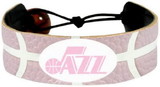 Utah Jazz Bracelet Team Color Basketball Pink