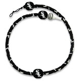 Chicago White Sox Team Color Frozen Rope Baseball Necklace