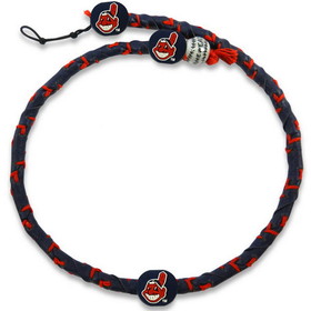 Cleveland Indians Necklace Frozen Rope Team Color Baseball CO