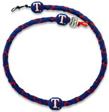 Texas Rangers Blue Team Color Frozen Rope Baseball Necklace