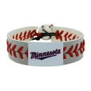 Minnesota Twins Bracelet Team Color Baseball Minnesota Script Logo Gray