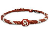 Oklahoma Sooners Necklace Spiral Football CO