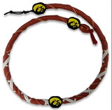 Iowa Hawkeyes Spiral Football Necklace