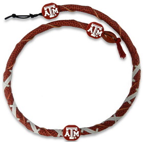 Texas A&M Aggies Necklace Spiral Football CO