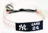 New York Yankees Bracelet Baseball Pink Robinson Cano