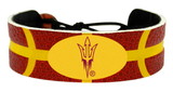 Arizona State Sun Devils Pitchfork Logo Team Color Basketball Bracelet