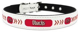 Arizona Diamondbacks Pet Collar Classic Baseball Leather Size Medium CO
