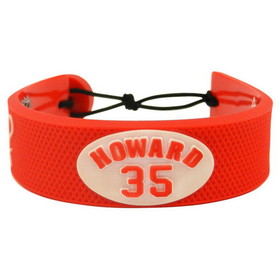 Detroit Red Wings Bracelet Team Color Jersey Jimmy Howard Design CO