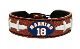 Denver Broncos Bracelet Classic Football Peyton Manning Design CO