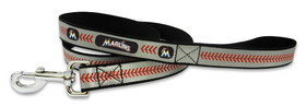 Miami Marlins Reflective Baseball Leash - L