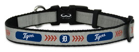 Detroit Tigers Pet Collar Reflective Baseball Size Toy CO