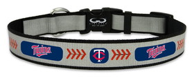 Minnesota Twins Pet Collar Reflective Baseball Size Medium CO