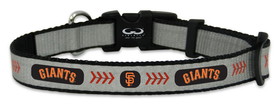 San Francisco Giants Pet Collar Reflective Baseball Size Toy CO