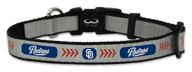 San Diego Padres Pet Collar Reflective Baseball Size Toy CO