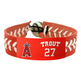 Los Angeles Angels Bracelet Team Color Baseball Mike Trout
