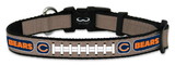 Chicago Bears Pet Collar Reflective Football Size Toy