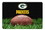 Green Bay Packers Pet Bowl Mat Classic Football Size Large CO