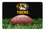 Missouri Tigers Classic Football Pet Bowl Mat - L  CO
