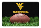 West Virginia Mountaineers Classic Football Pet Bowl Mat - L