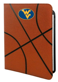 West Virginia Mountaineers Classic Basketball Portfolio - 8.5 in x 11 in