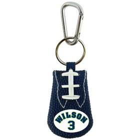 Seattle Seahawks Keychain Team Color Jersey Russell Wilson Design CO