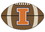 Illinois Fighting Illini Football Mat 22x35