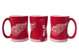 Detroit Red Wings Coffee Mug - 14oz Sculpted Relief