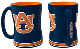 Auburn Tigers Coffee Mug - 14oz Sculpted Relief