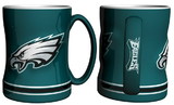 Philadelphia Eagles Coffee Mug - 14oz Sculpted Relief