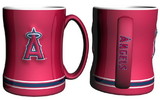 Los Angeles Angels of Anaheim Coffee Mug - 14oz Sculpted Relief